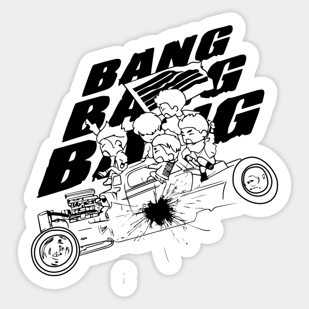 BIGBANF BANG BANG BANG BLACK Sticker by kwaii